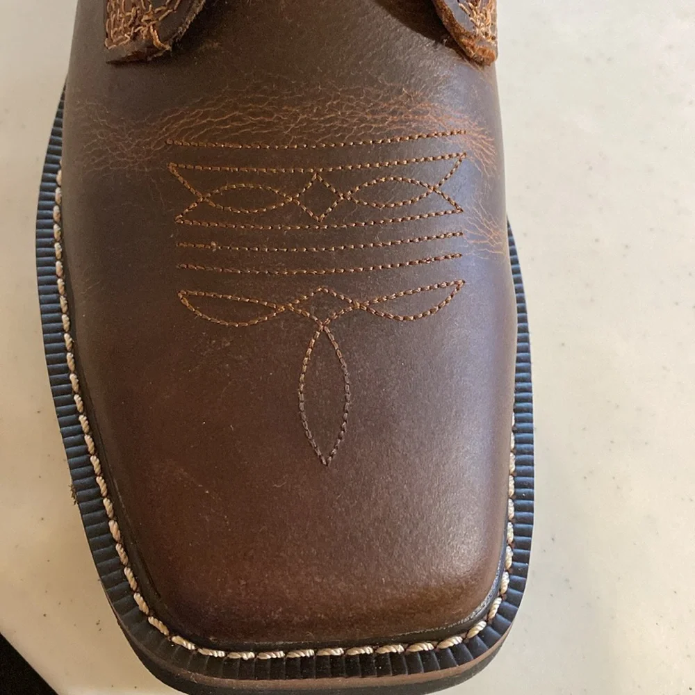 Justin Original Work Leather Men’s Boots, Size 10 EE